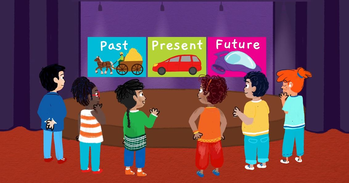 Freeze the Past, Present, and Future: Crayola - Create to Learn Series.