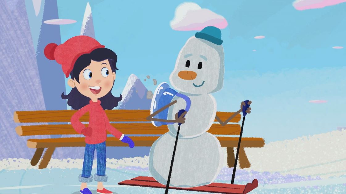 Gisele's Mashup Adventure with Skye - Skis, Snowman, Hoop: Gisele's Mashup Adventures Series.