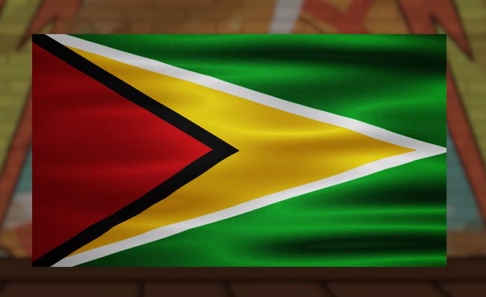 Guyana: Sunny's Flags Series.