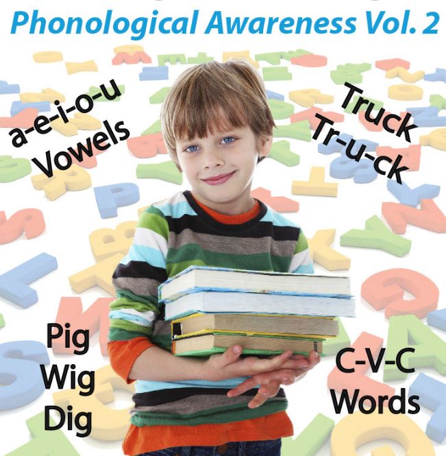 Kindergarten Reading - Phonological Awareness, Vol. 2: English Language System and Structure Series.