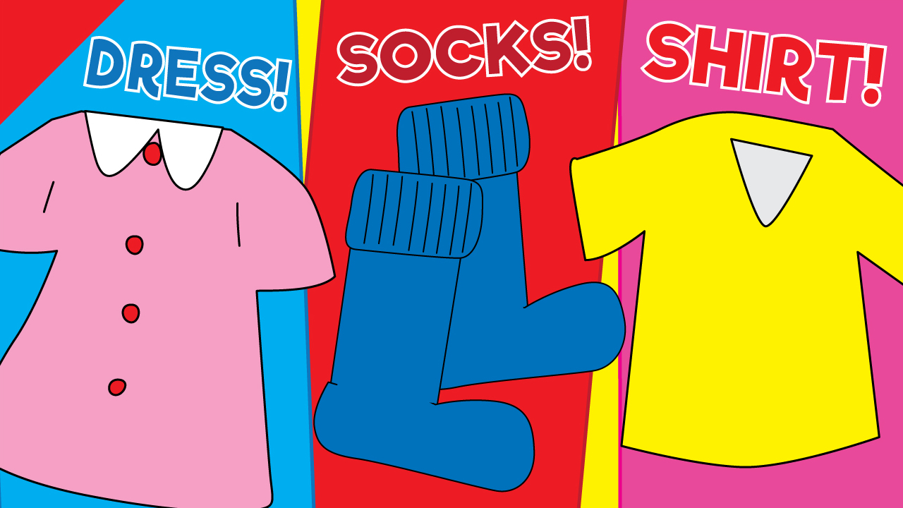 Learn About Clothes: Fun Kids English.