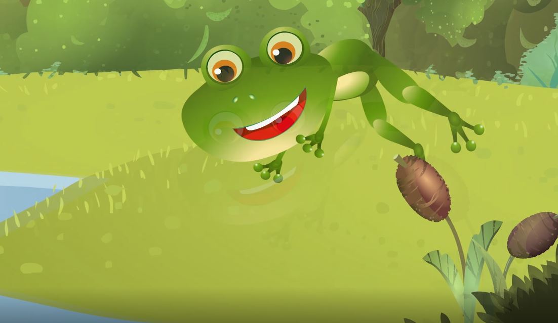 Little Green Frog: Howdytoons.