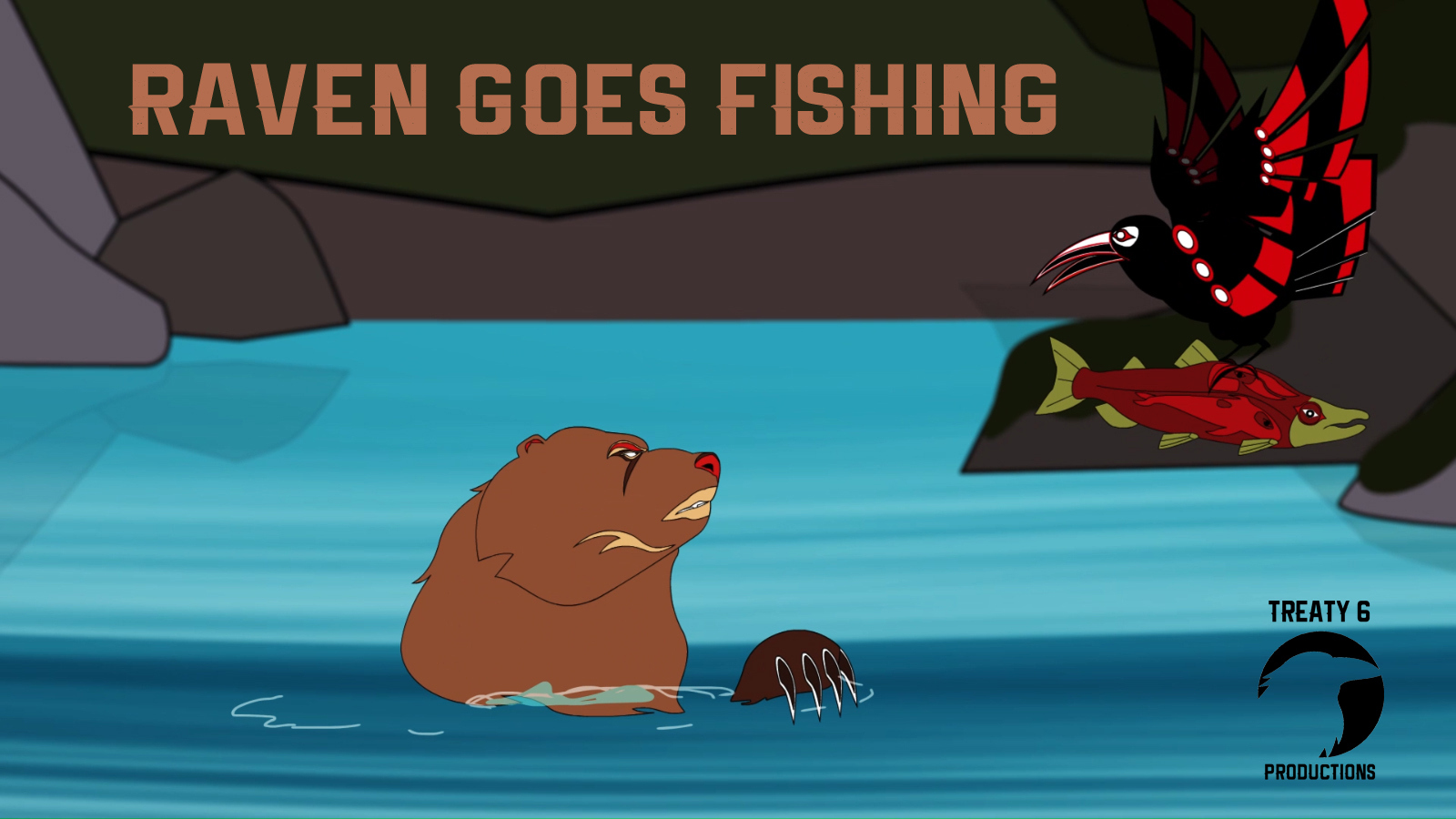 Raven Goes Fishing: Legendary Myths - Raven Adventures Series.