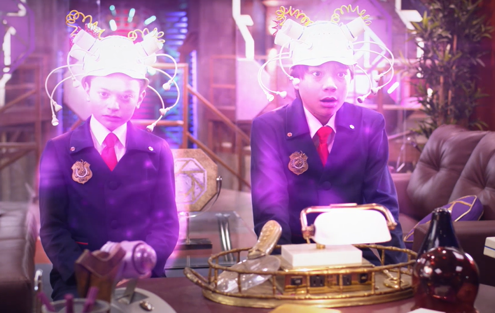 Switch your partner round and round : Odd Squad series one.