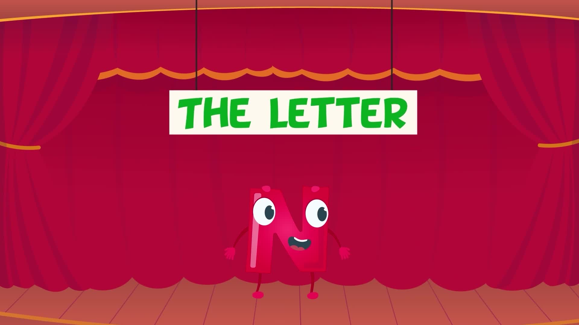 The Letter N: The Alphabet Band Series.