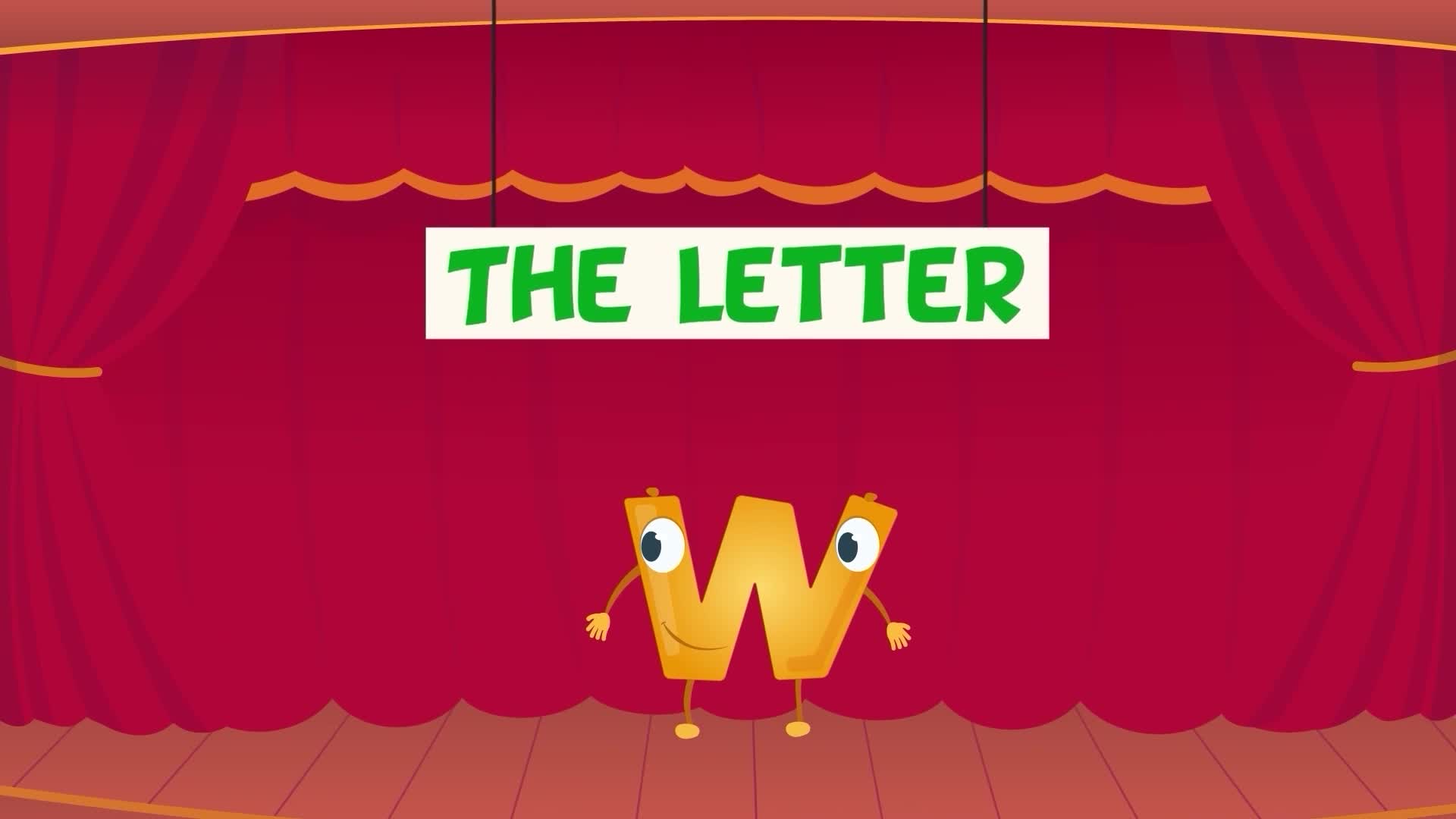 The Letter W: The Alphabet Band Series.