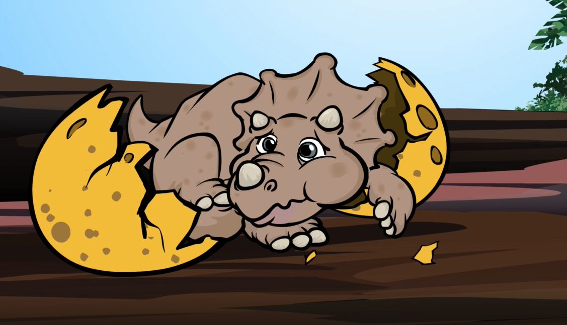 Triceratops : Dinostory, season 1.