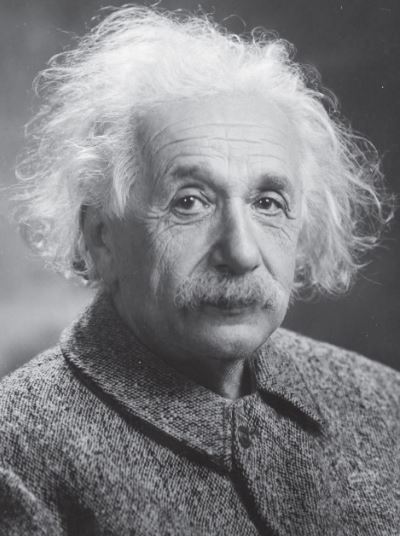 Albert Einstein.