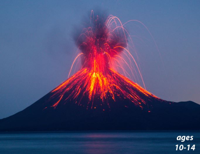 Biggest and Loudest Volcanic Eruptions - Vesuvius, Yellowstone, Tonga, Krakatoa and More!: Science Kids Series.