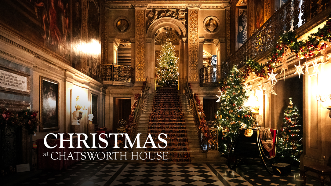 Christmas at Chatsworth House.