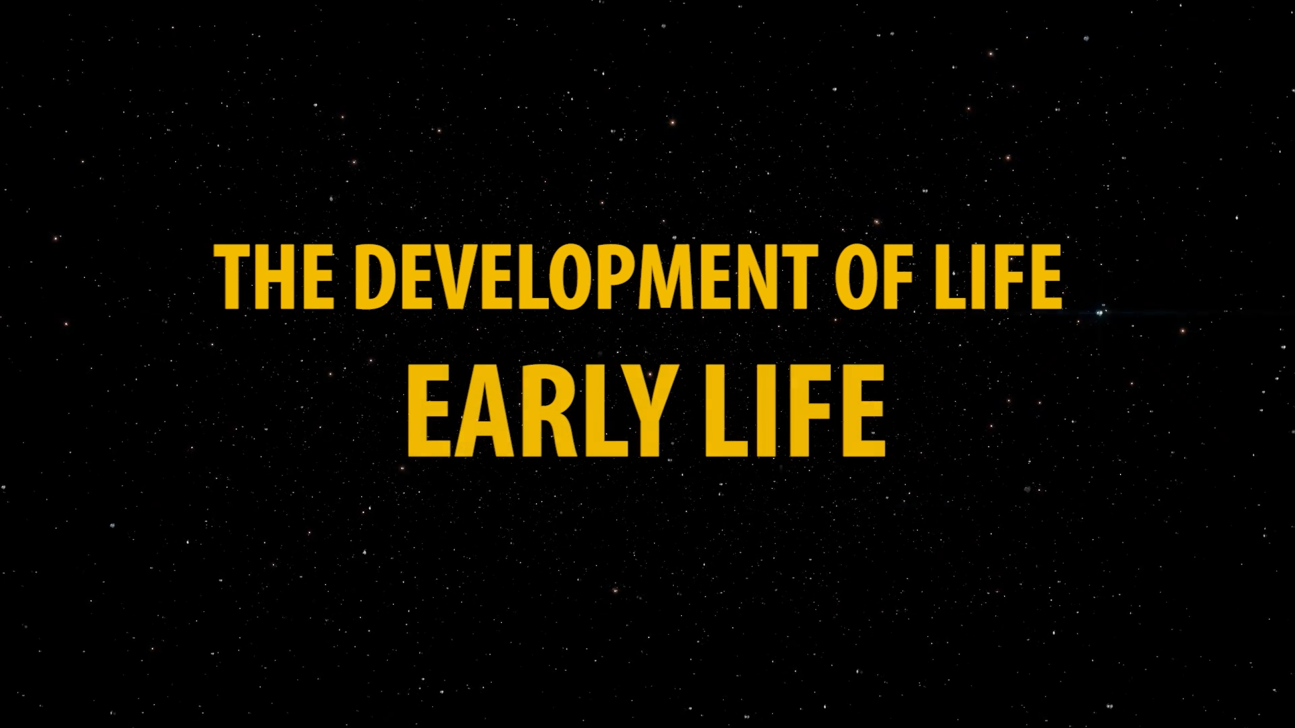 Early Life: The Development of Life on Earth Series.