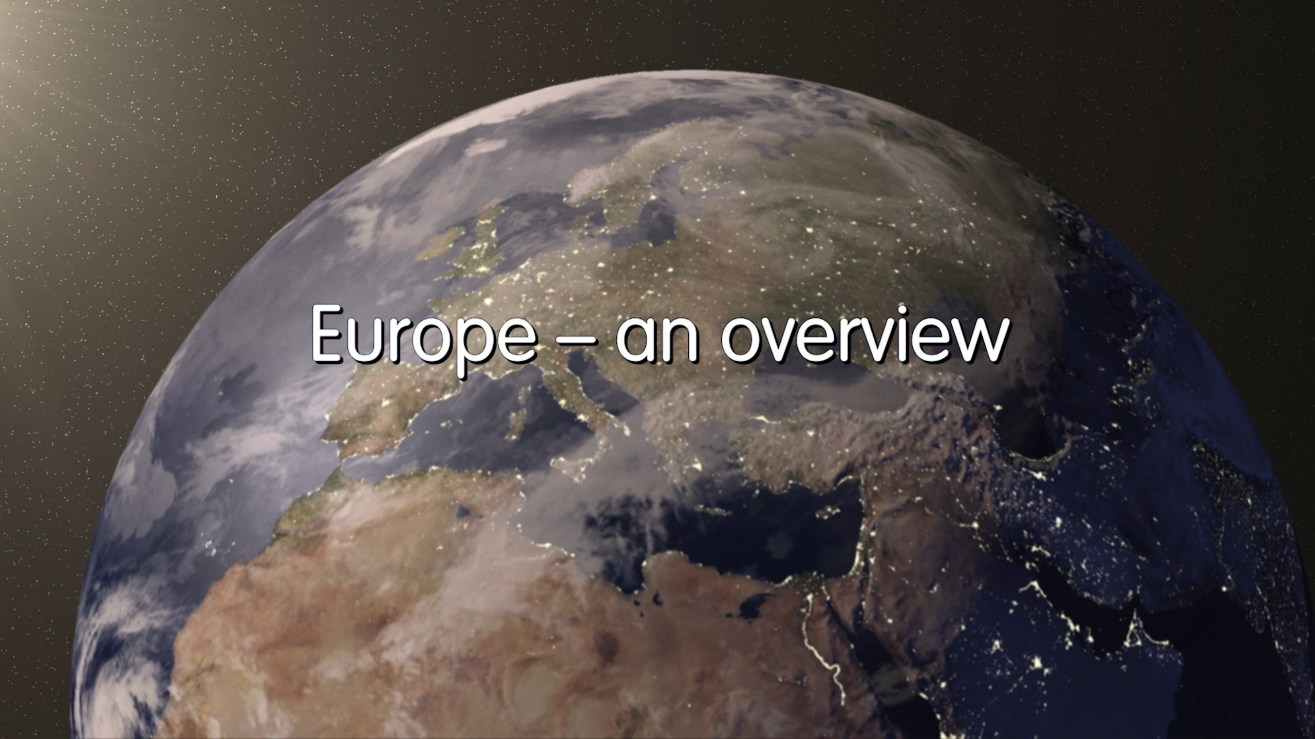 Europe : An overview