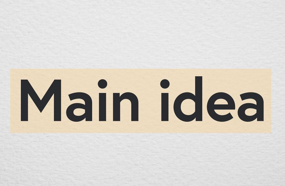 Finding the Main Idea: Skills Series.