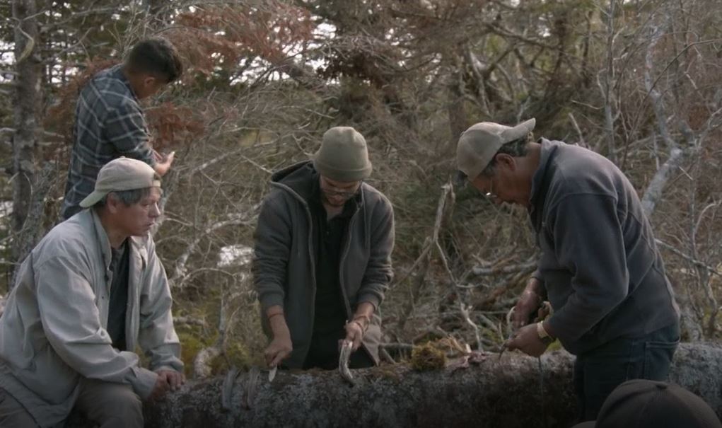 Peeling Eel: Merchants of the Wild; NS L'nu'k (Mi'kmaq), Season 2, Ep. 10.