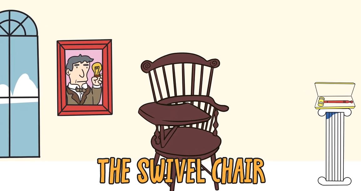 The Swivel Chair - How Thomas Jefferson Innovated the Office Chair: Untold Series.