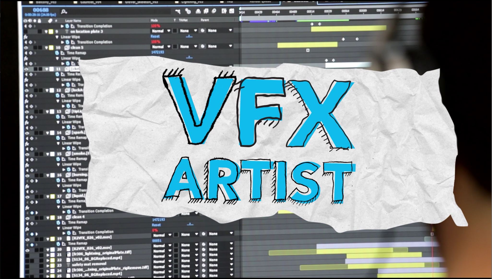 VFX Artist: My Job Rocks Webisode.