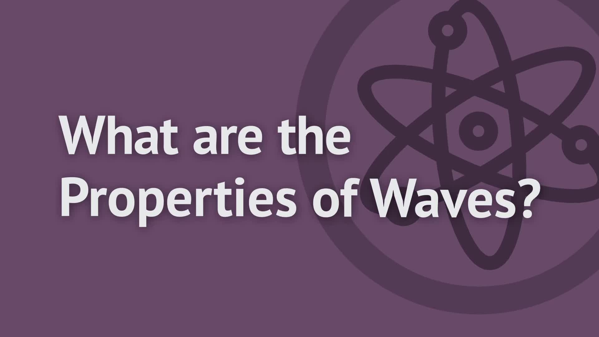 What are the Properties of Waves?: OUP Physics Series.