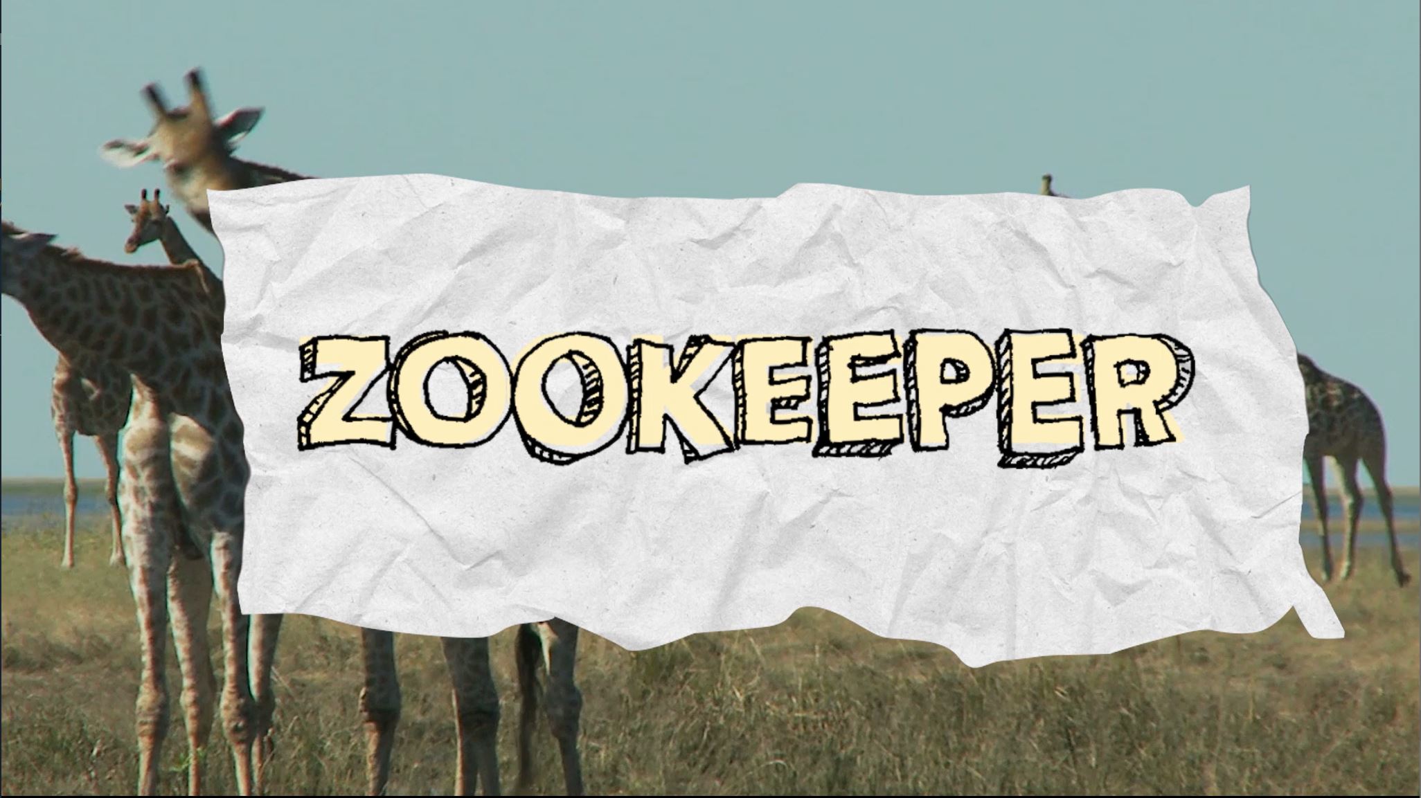 Zoo Keeper: My Job Rocks Webisode.