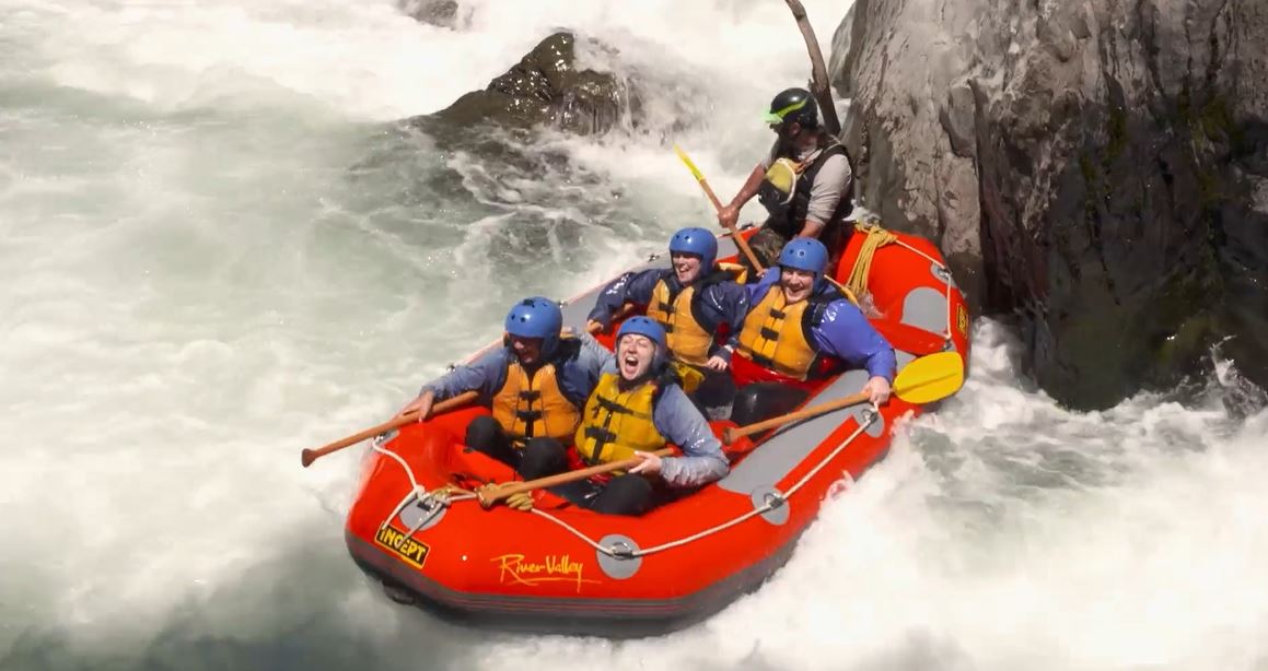 Derek Klapka - White Water Rafting in New Zealand: Adventure Guides, Season 4.