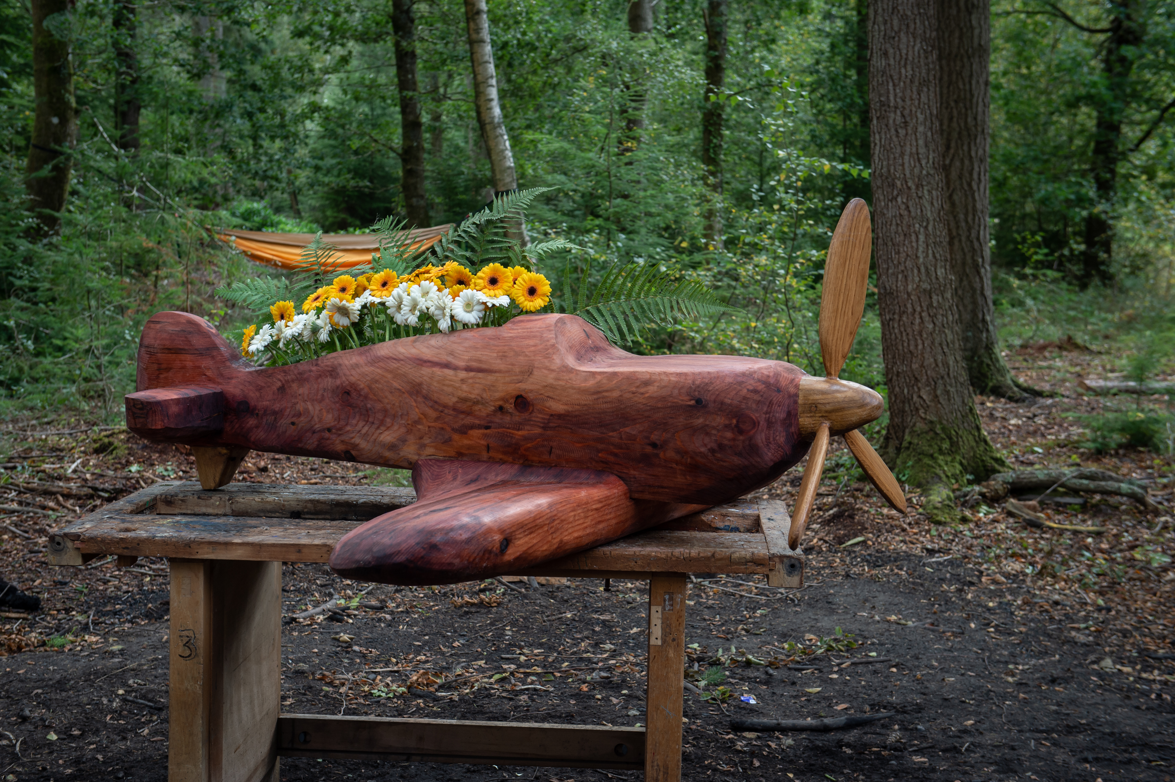 Garden Bench, Surf Board and Plane: Kings of the Wood, Season One, Ep. 1.