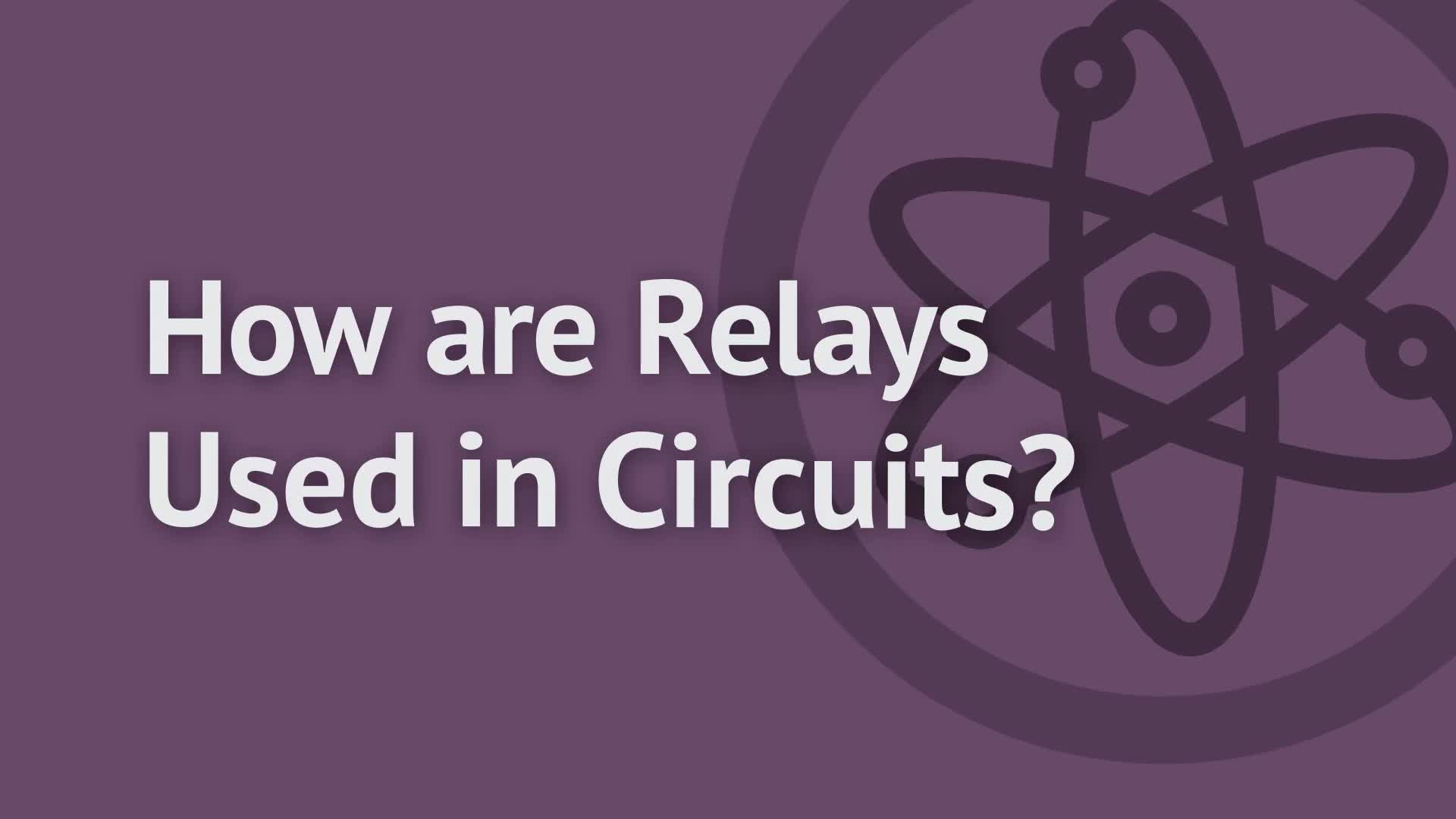 How Are Relays Used in Circuits?: OUP Physics Series.