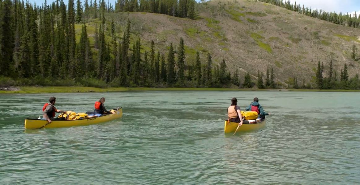 Miléna Georgeault: Canoeing in Yukon: Adventure Guides, Season 3.