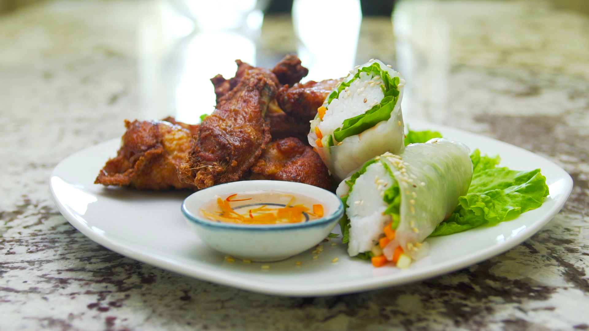 Sala Thai Chicken Wing & Fresh Spring Rolls: Try Thai Tonight. Season 2.