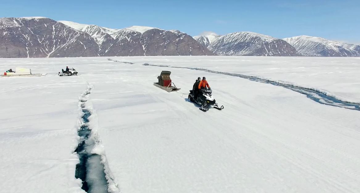 Sophie Deschamps - Floe Edge Camping in Nunavut: Adventure Guides, Season 3.