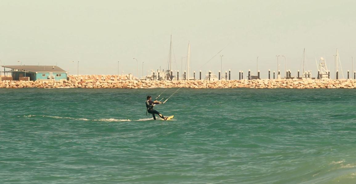 Sylvie Brassard - Kitesurfing in Australia: Adventure Guides, Season 4.