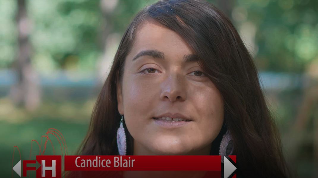 Talking Sticks: Candice Blair.