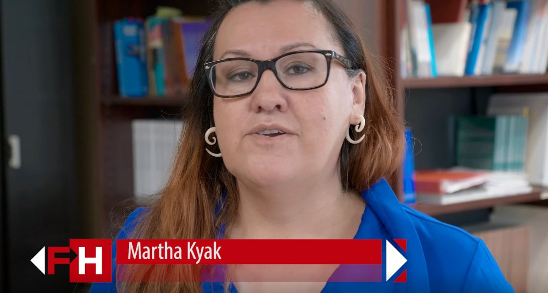 Talking Sticks: Martha Kyak.