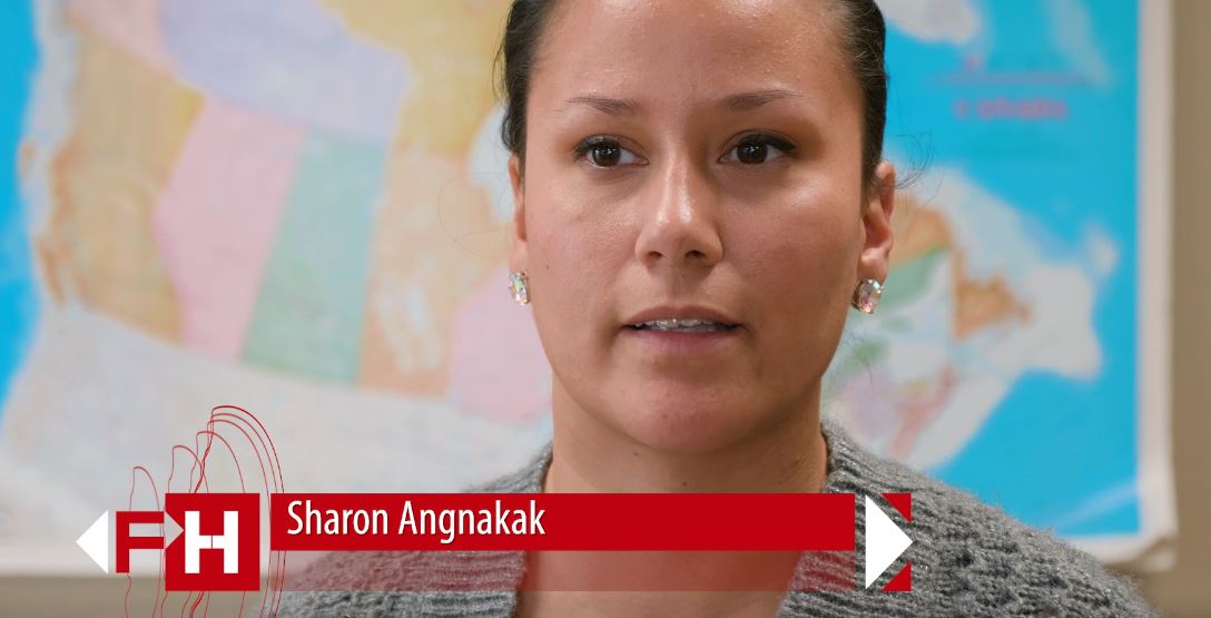 Talking Sticks: Sharon Angnakak.