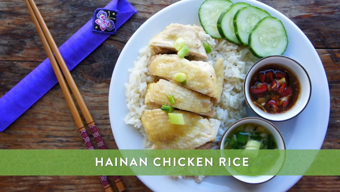 Thai Style Hainan Chicken with Rice: Try Thai Tonight, Season 5.