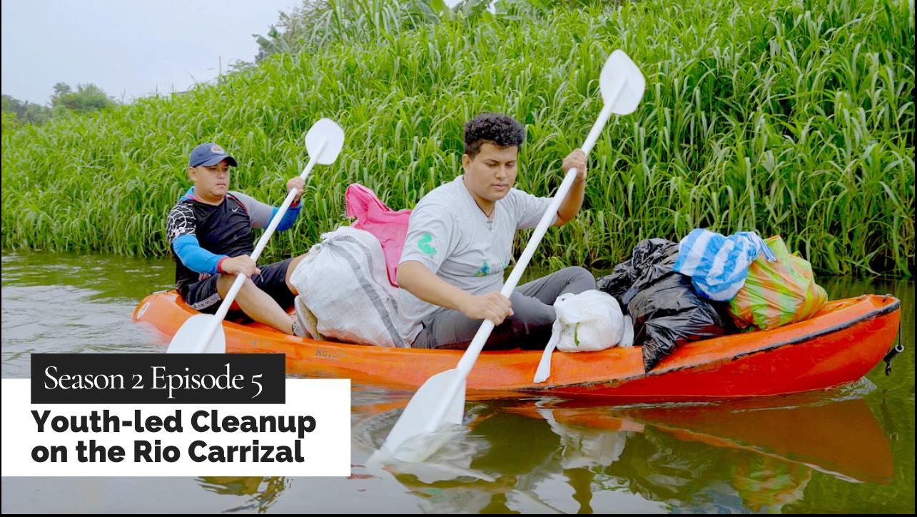 Youth-led clean-up : Rio Carrizal, Ecuador