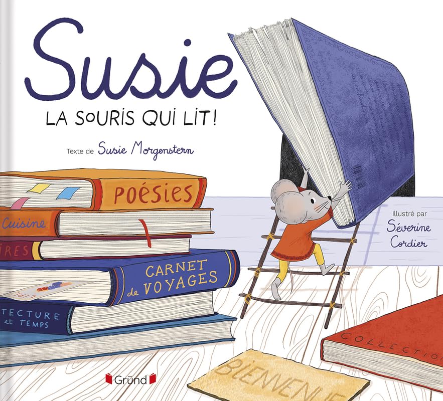 Susie, la souris qui lit!