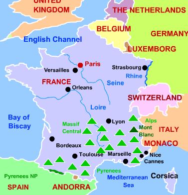 France Interactive Map