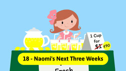 Entrepreneurship for Kids. Episode 18, Naomi's Next Three Weeks