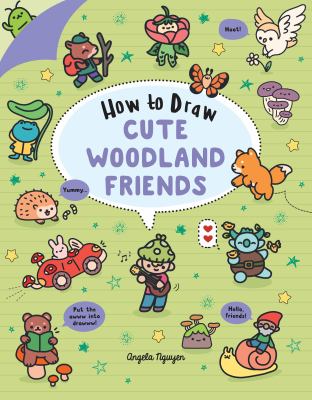 How to draw cute woodland friends