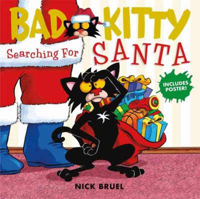 Bad Kitty searching for Santa