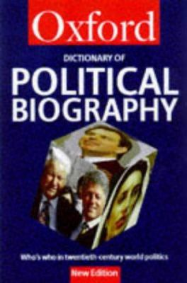 A Dictionary of political biography