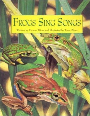 Frogs sing songs