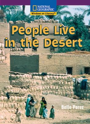 People live in the desert