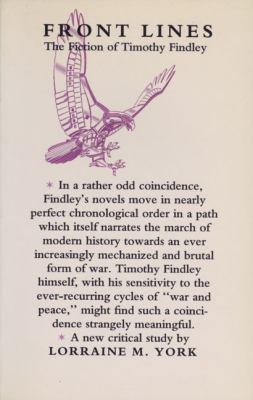 Front lines : the fiction of Timothy Findley