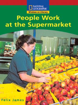 People work at the supermarket