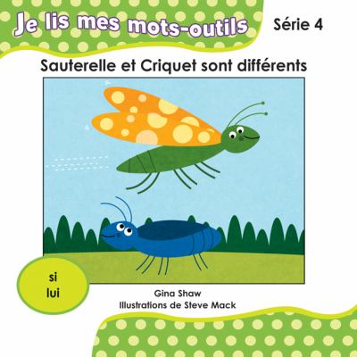 Sauterelle et Criquet sont différents