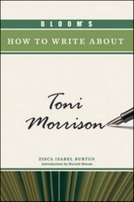 Bloom's how to write about Toni Morrison