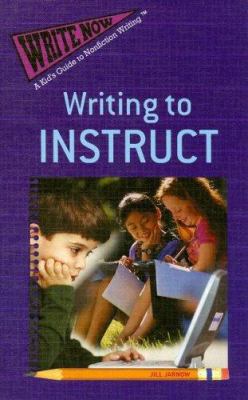 Writing to instruct