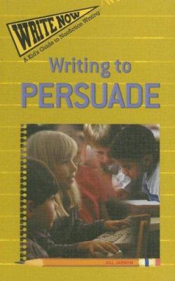 Writing to persuade