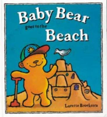 Baby bear goes to the beach