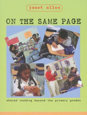 On the same page : shared reading beyond the primary grades